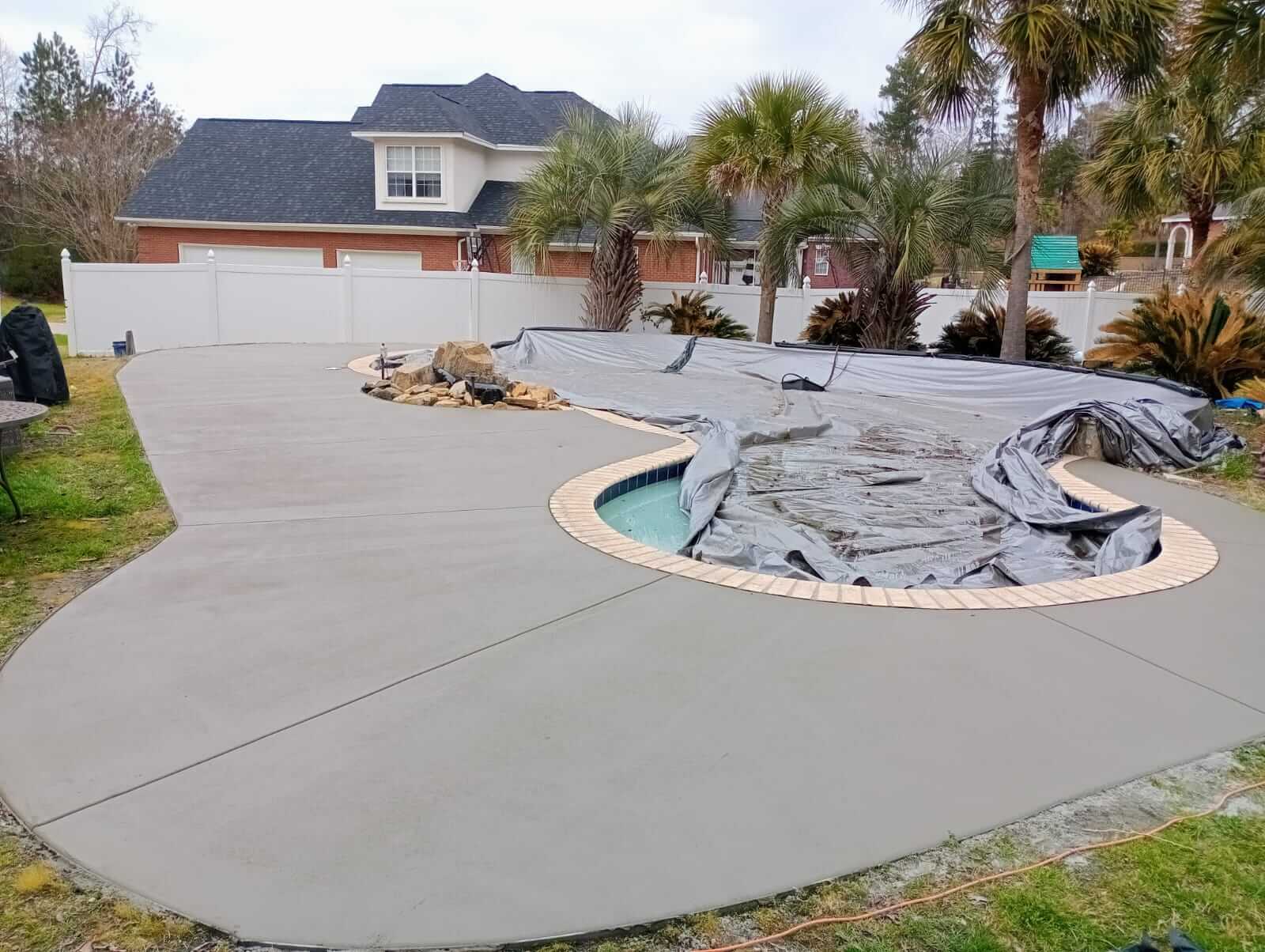 Patio Pool Apron — Irmo, SC