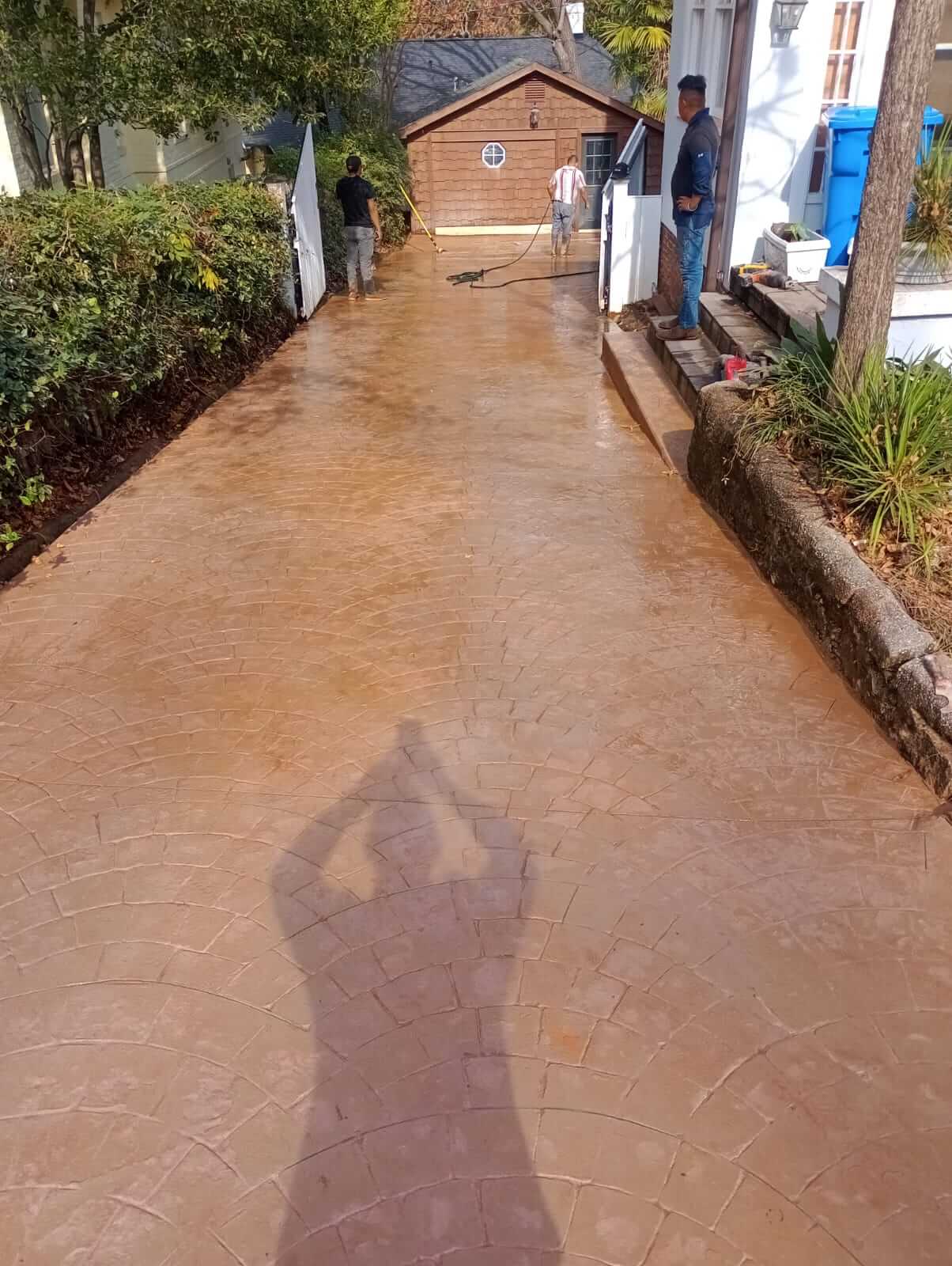 Stamped Concrete Patio — Columbia, SC